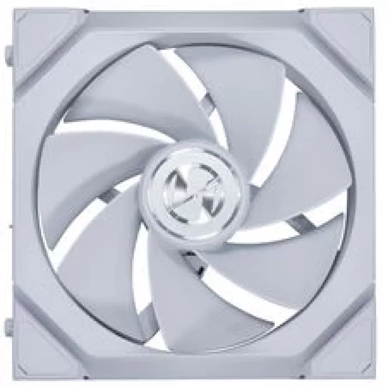 Ventoinha de caixa Lian Li UNI FAN SL FLEX Wireless ARGB Reverse 120mm branca