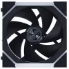 Ventoinha de caixa Lian Li UNI FAN SL FLEX Wireless ARGB 120 mm PWM - pack de 3, preta, Reverse Blade