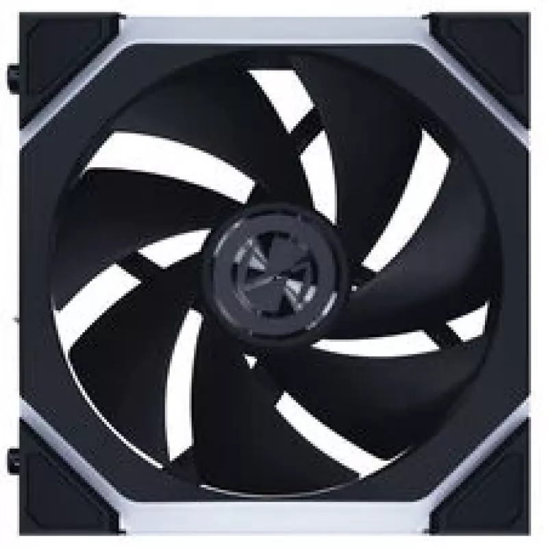 Ventoinha de caixa Lian Li UNI FAN SL FLEX Wireless ARGB 120 mm PWM - pack de 3, preta, Reverse Blade