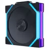 Ventoinha de caixa Lian Li UNI FAN SL FLEX Wireless ARGB 120 mm PWM - pack de 3, preta, Reverse Blade