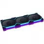 Ventoinha de caixa Lian Li UNI FAN SL FLEX Wireless ARGB 120 mm PWM - pack de 3, preta, Reverse Blade