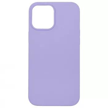 Capa de silicone Premium Soft Touch Evelatus para Apple iPhone 12 Pro Max lilás pálido