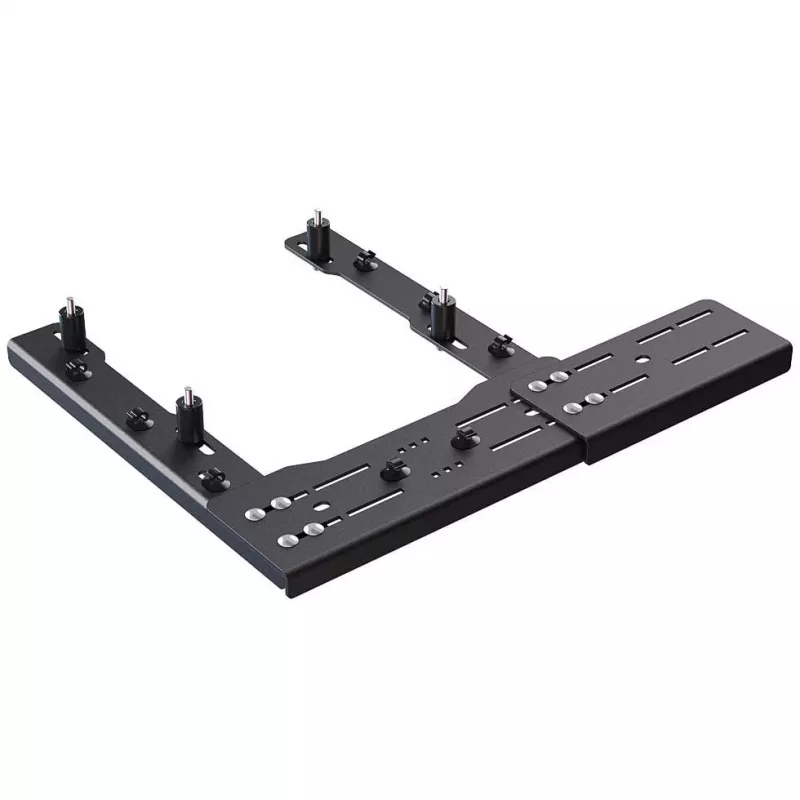 Placa de extensão para suporte de cadeira VIRPIL Controls, 140mm - preto