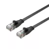 Cabo plano UNITEK Cat.6 UTP 10m preto RJ45 Snagless Gigabit Ethernet