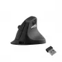 Keychron M5-A29 Rato de Gaming Sem Fios Ergonómico Vertical PixArt 3311 1K Preto