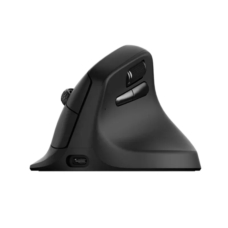 Keychron M5-A29 Rato de Gaming Sem Fios Ergonómico Vertical PixArt 3311 1K Preto