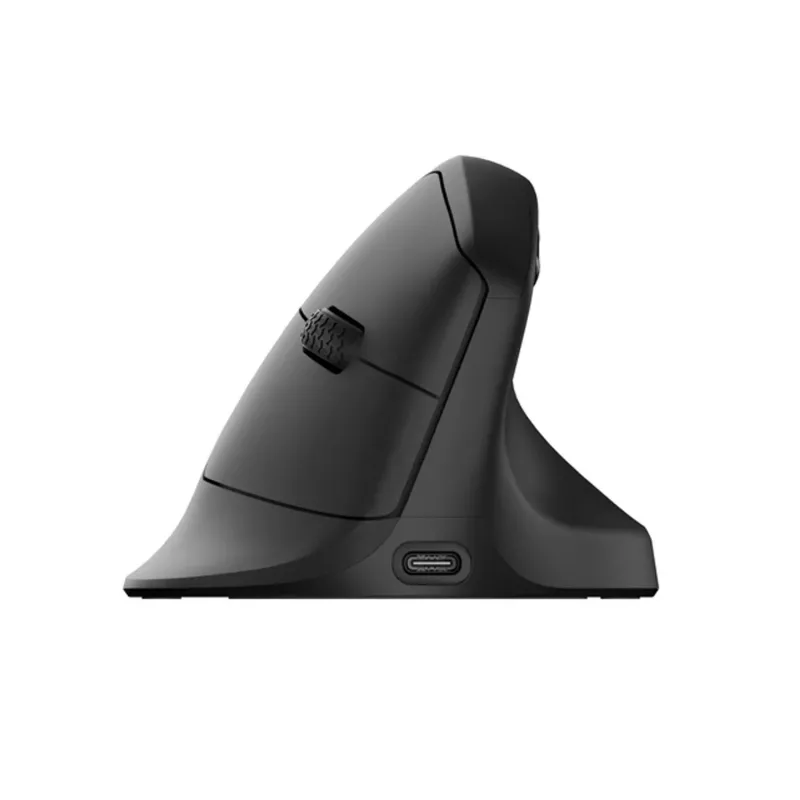 Keychron M5-A29 Rato de Gaming Sem Fios Ergonómico Vertical PixArt 3311 1K Preto