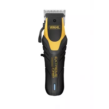 Wahl EXTREME GRIP máquina de cortar cabelo 3031752 | máquina de cortar cabelo com alimentação elétrica com 9 pentes codificados por cor