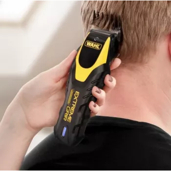 Wahl EXTREME GRIP máquina de cortar cabelo 3031752 | máquina de cortar cabelo com alimentação elétrica com 9 pentes codificados por cor