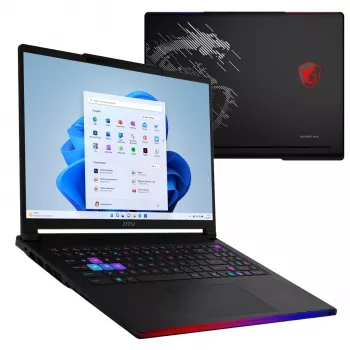 MSI Raider 16 Max HX B2WJ-227PL - 16 polegadas QHD+ 240Hz, Intel Core Ultra 9 275HX, 32GB DDR5, 1TB SSD, GeForce RTX 5090, Windows 11 Home