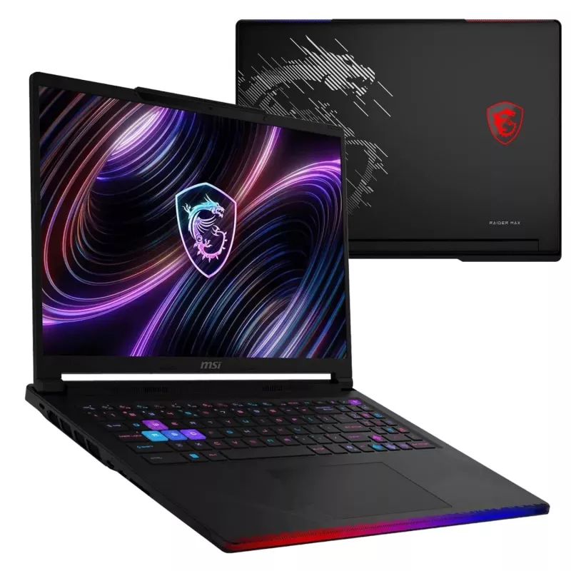 MSI Raider 16 Max HX B2WJ-227PL - 16 polegadas QHD+ 240Hz, Intel Core Ultra 9 275HX, 32GB DDR5, 1TB SSD, GeForce RTX 5090, Windows 11 Home