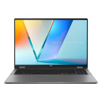 ASUS Vivobook 16 Flip TP3607AA-FLIP-DISSI4X Copilot+ PC portátil 2 em 1, 16 polegadas WUXGA OLED tátil, Intel Core Ultra 9 386H, 32GB LPDDR5x, 1TB SSD, Windows 11 Pro, teclado francês AZERTY