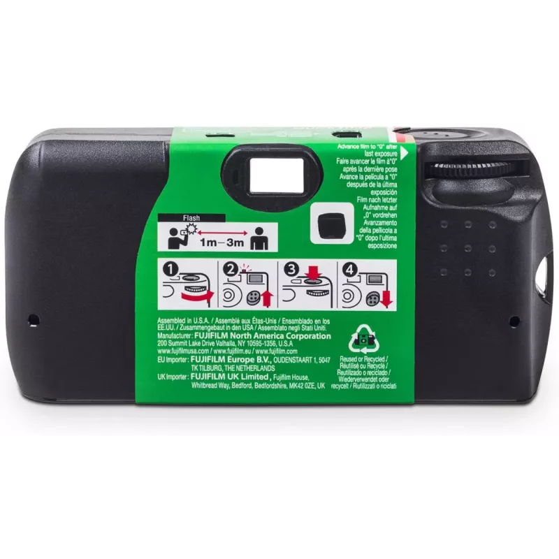 Fujifilm Quicksnap Flash 400 máquina fotográfica descartável 27 fotografias