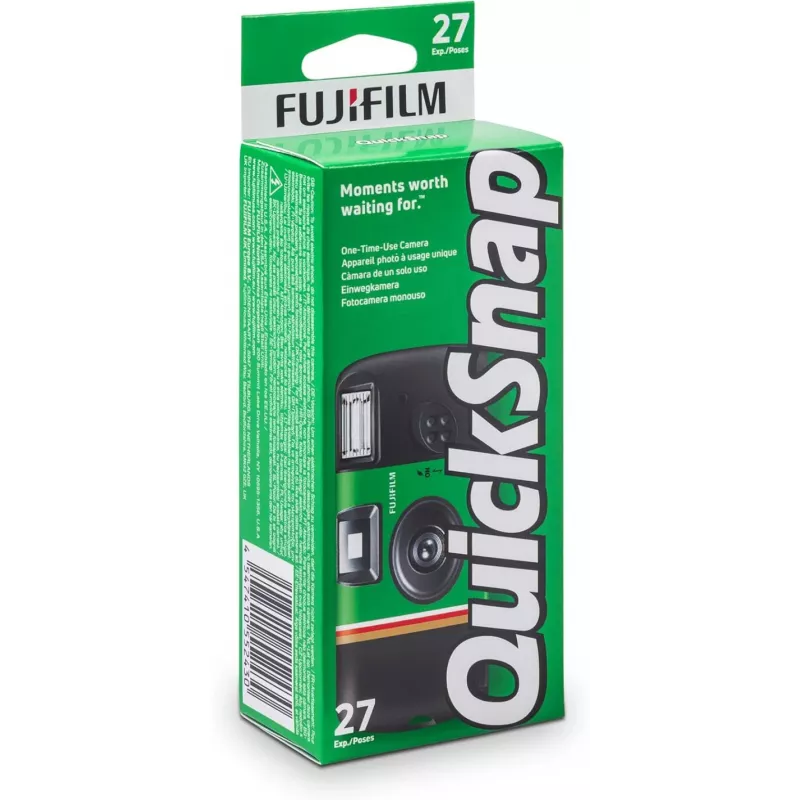 Fujifilm Quicksnap Flash 400 máquina fotográfica descartável 27 fotografias