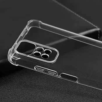 Evelatus Xiaomi Redmi Note 11/11S capa de silicone à prova de choque militar TPU transparente