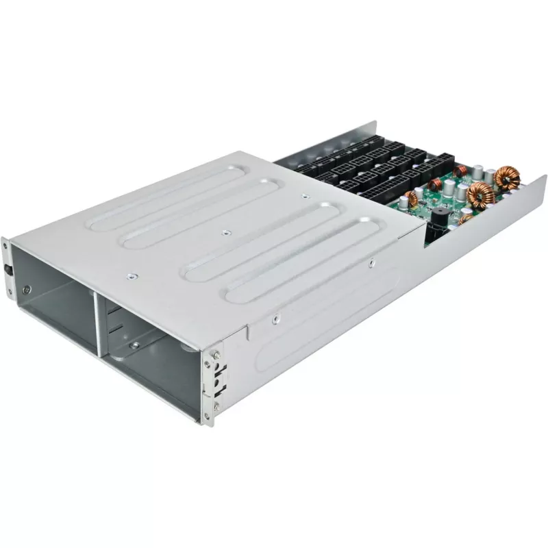 SilverStone SST-CPB01 placa de distribuição de energia CRPS redundante 1U 1+1 com gaiola, até 2400 W