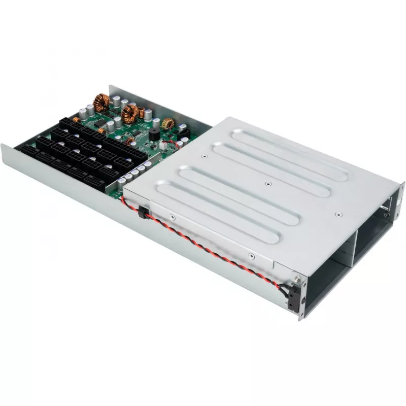 SilverStone SST-CPB01 placa de distribuição de energia CRPS redundante 1U 1+1 com gaiola, até 2400 W