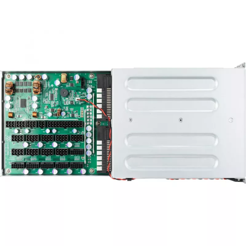 SilverStone SST-CPB01 placa de distribuição de energia CRPS redundante 1U 1+1 com gaiola, até 2400 W