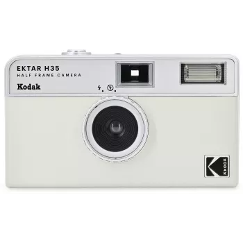 Kodak Ektar H35 Half-Frame máquina fotográfica de filme 35mm - branco/cinzento
