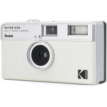 Kodak Ektar H35 Half-Frame máquina fotográfica de filme 35mm - branco/cinzento