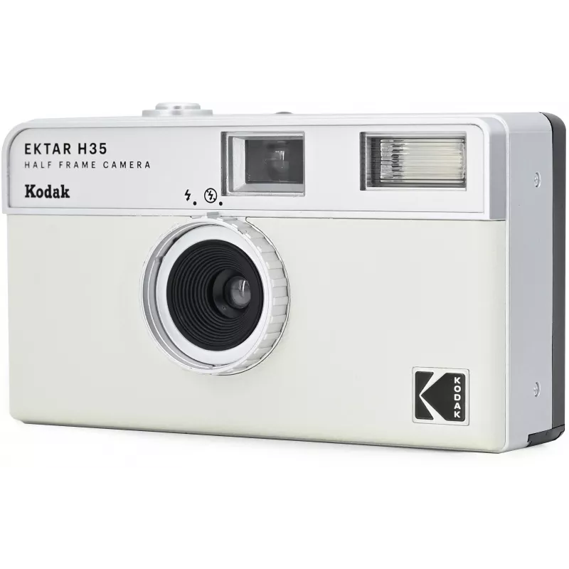 Kodak Ektar H35 Half-Frame máquina fotográfica de filme 35mm - branco/cinzento