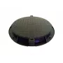 Tampa de jardim para esgoto 780PE-B A15 preta tampa de poço HDPE
