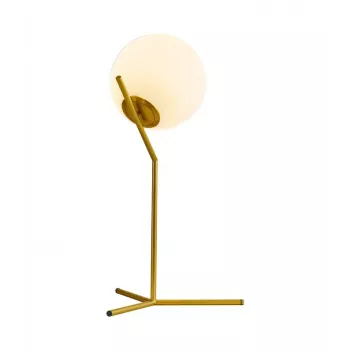 Candeeiro de mesa Raile E27 Dourado