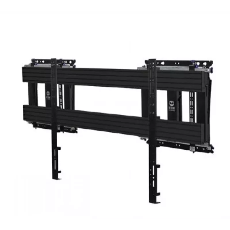 Suporte de parede B-TECH AV BT9921/B Soft-Open Full Service para ecrãs XXL - Preto