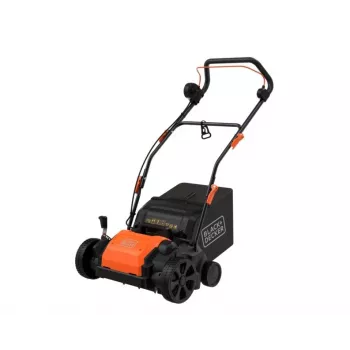 Escarificador e arejador elétrico BLACK+DECKER 1200W 32cm BEOEP320 com cesto de recolha 35L