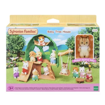 Conjunto de brincar casa na árvore Baby Adventure Sylvanian Families