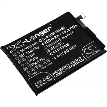 Bateria de polímero de lítio Cameron Sino 5000 mAh para ASUS Zenfone Max Pro M1/M2 (C11P1706, 0B200-02870200, CS-AUM100SL)