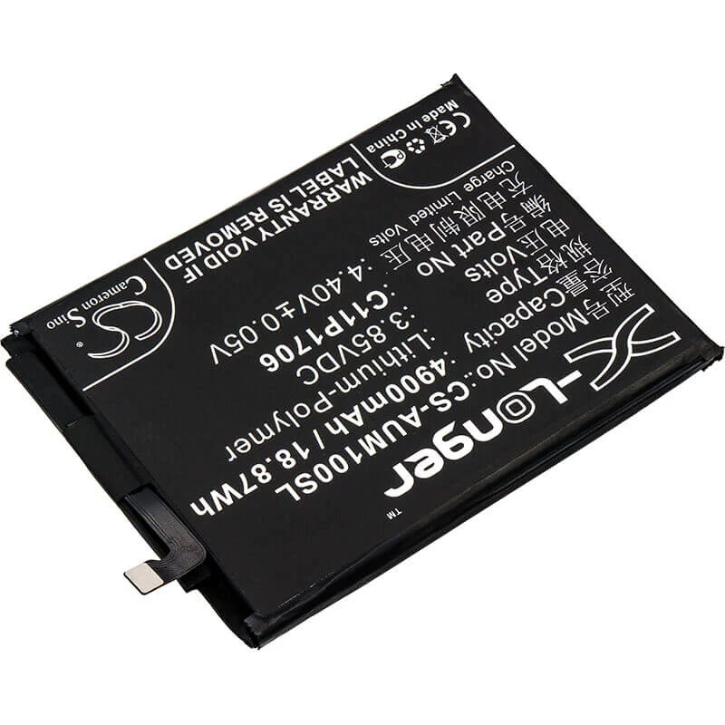 Bateria de polímero de lítio Cameron Sino 5000 mAh para ASUS Zenfone Max Pro M1/M2 (C11P1706, 0B200-02870200, CS-AUM100SL)