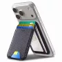 Carteira magnética com suporte ESR Classic RFID com MagSafe, Carbon Fiber Preto