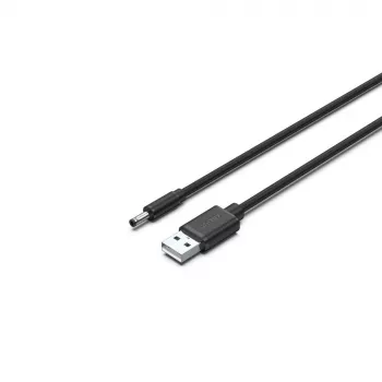 Cabo de alimentação UNITEK USB para DC 3,5x1,35mm 5V 2A 1,5m preto