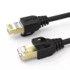 Cabo de rede UNITEK Cat.7 S/FTP 2,0 m, 10 Gbit/s, 600 MHz, fichas RJ45 banhadas a ouro, preto