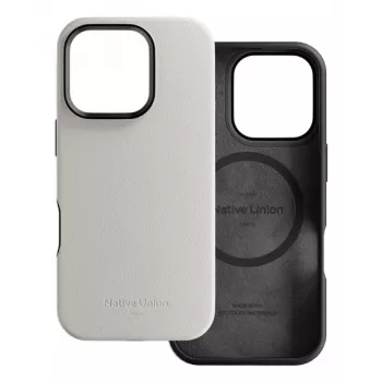 Capa Native Union Active para iPhone 16 - preto, compatível com MagSafe, materiais reciclados