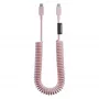 Native Union Pop Cable cabo USB-C para USB-C 2,4m 60W entrançado (Candy)