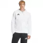 Sweatshirt com capuz e fecho completo adidas Entrada 26 homem branco M