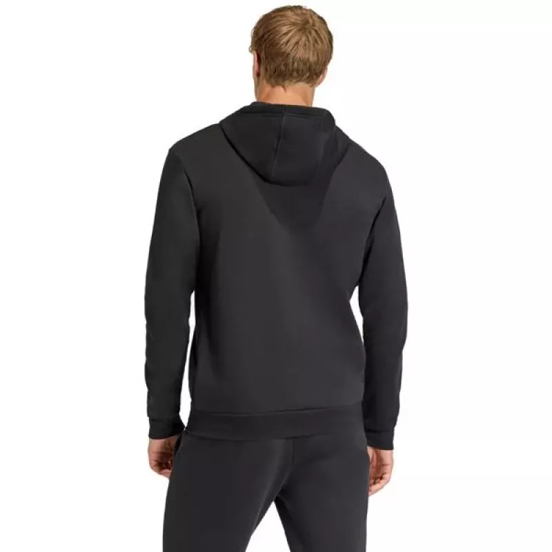Sweatshirt com capuz e fecho completo adidas Entrada 26 homem preto S