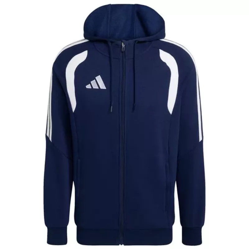 adidas Tiro 26 League Casaco com capuz e fecho de correr integral para homem, Navy Blue L