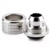 Thermal Grizzly DeltaMate União de compressão, latão - níquel brilhante, ST16, pack de 6