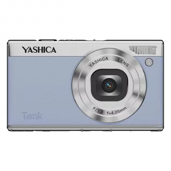 Câmara digital compacta Yashica Tank azul