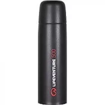 Garrafa de titânio com isolamento a vácuo Lifeventure TiV, 500 ml, cinzento escuro