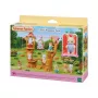Conjunto de brincar Sylvanian Families teleférico de bebé com figura de macaco bebé