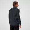 Berghaus 24/7 Tech Tee LS HZ Jet Black Camisola de manga comprida com meio fecho para homem