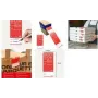 Etiquetas de selo de originalidade Avery FTSEALR-250 Bon Appetit, 40 x 95 mm, vermelho/branco, permanente, 250 etiquetas