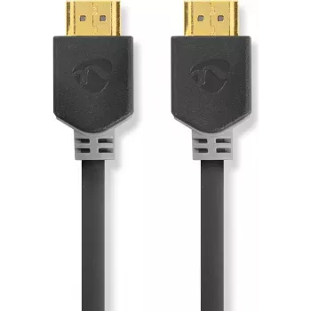 Cabo HDMI High Speed com Ethernet Nedis 5,00 m antracite 4K@60Hz ARC 18 Gbps