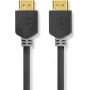 Cabo HDMI High Speed com Ethernet Nedis 5,00 m antracite 4K@60Hz ARC 18 Gbps