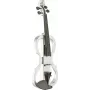 Violino elétrico Stagg EVN X 4/4 WH com auscultadores e arco, branco