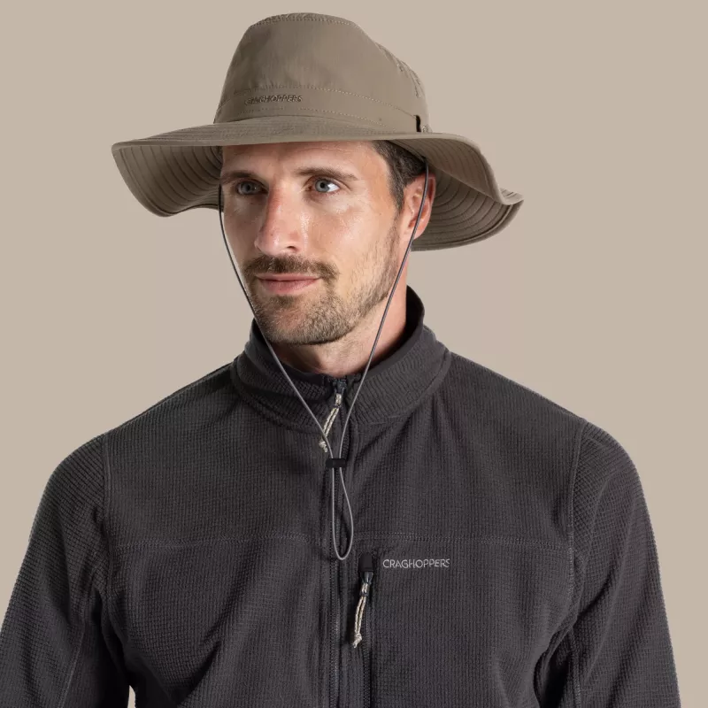 Chapéu Craghoppers NosiLife Outback Hat II - Pebble - M/L